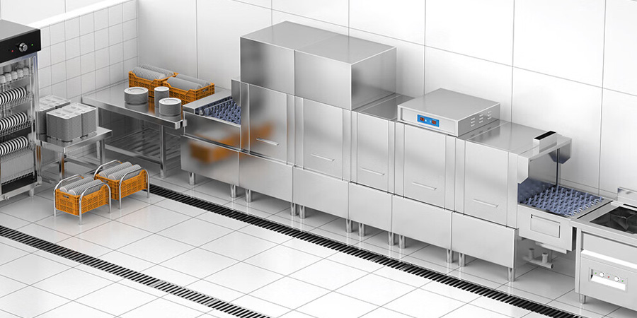 學(xué)校食堂用的大型洗碗機是什么 功率一般多大
