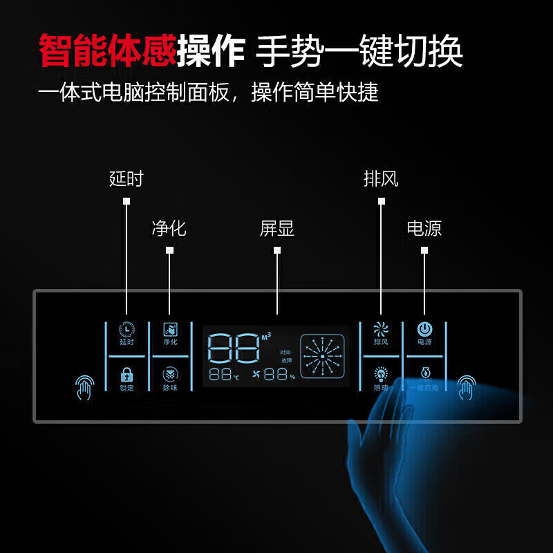 麥大廚商用2.5米鋁電場油煙凈化一體機(jī)380v